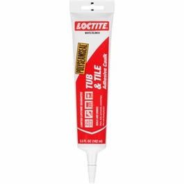 Polyseamseal Tub & Tile Caulk, White, 5.5 oz. Discount
