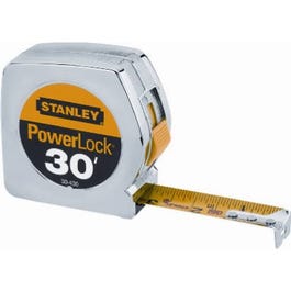 Powerlock Tape Measure, 30-Ft. x 1-Inch Supply