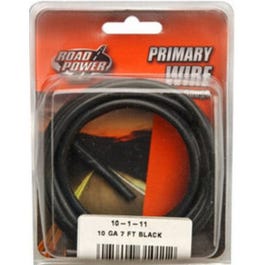 Primary Wire, Black, 10-Ga., 7-Ft. Discount