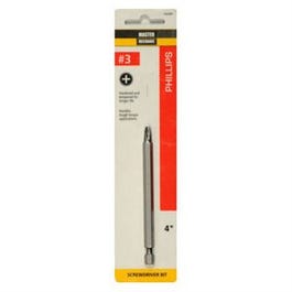 Power Screwdriver Bit, #3 Phillips, 4-In. Online