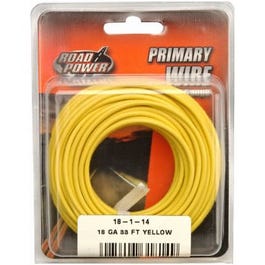 Primary Wire, Yellow, 18-Ga., 33-Ft. Online Sale