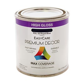 Premium Decor Royal Blue Gloss Enamel Paint, 1/2-Pt. Online Sale