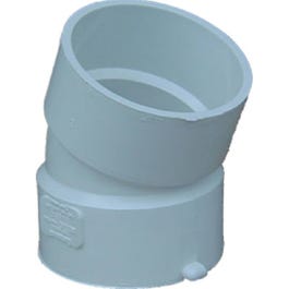 PVC Pipe Sewer And Drain 22-1/2-Degree Elbow, 4-In. Online Hot Sale