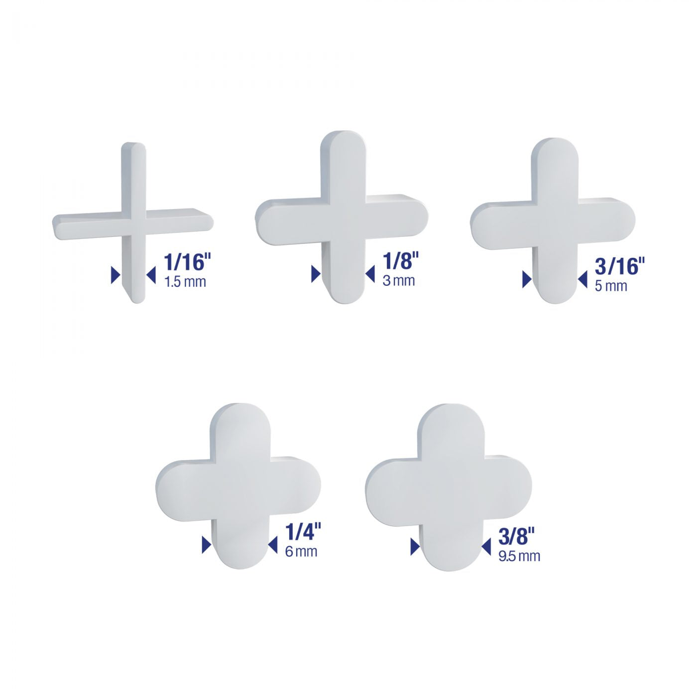 QEP Traditional Flexible Tile Spacers 1/8 on Sale