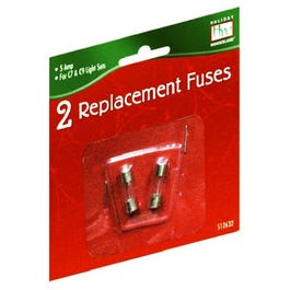 Replacement Fuse, For Standard Christmas C7 & C9 Light Set, 5-Amp, 2-Pk. Sale