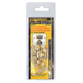 Round Head Plug, 3/8-In., 20-Pk. Online Sale
