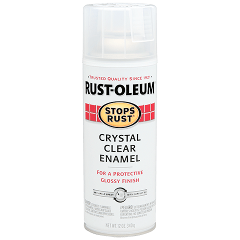 Rust-Oleum® Clear Enamel Crystal Clear Hot on Sale