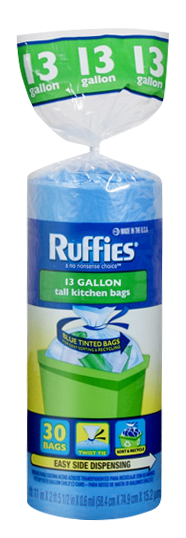 Ruffies Sort & Recycle Bags 33 Gallon Discount