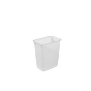 Rubbermaid Open Top Wastebasket  8 Gallon, White Discount