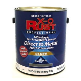 Rust Preventative Paint & Primer, Direct to Metal, Gloss Machinery Gray, Gallon Online now