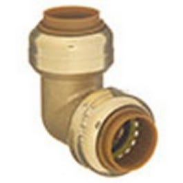 Push On Elbow, 90 Degree, .5-In. Brass on Sale