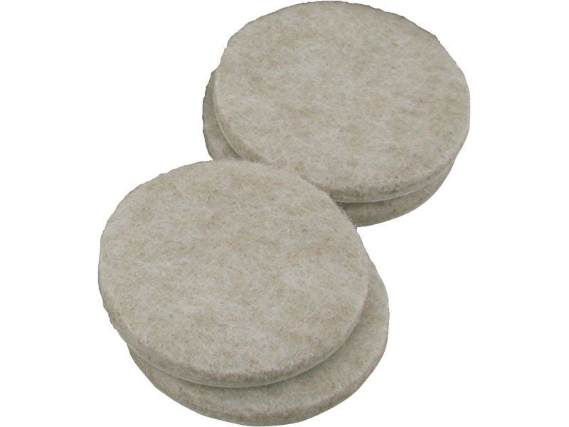 Shepherd Hardware 2-Inch Heavy Duty Self-Adhesive Felt Furniture Pads, 4-Pack, Beige on Sale