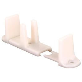 Sliding Closet Door Bottom Guide, White, 2-1/8 In. Hot on Sale