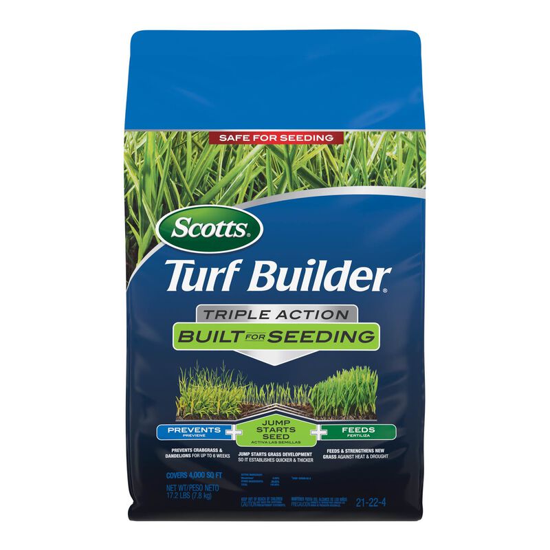 Scotts® Turf Builder® Triple Action Built For Seeding Online Hot Sale