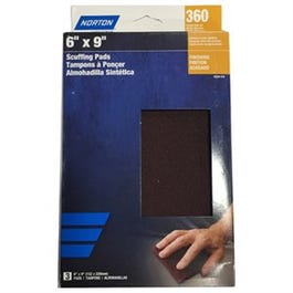 Scuffing Pads, Metal, Maroon, 3-Pk. Online Sale