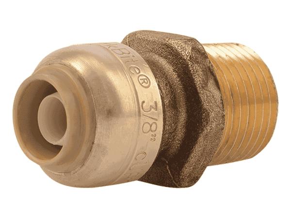 Sharkbite Brass Push Male Adapter 3/8 in. (1/2 in. OD) x 1/2 in. MNPT Online now