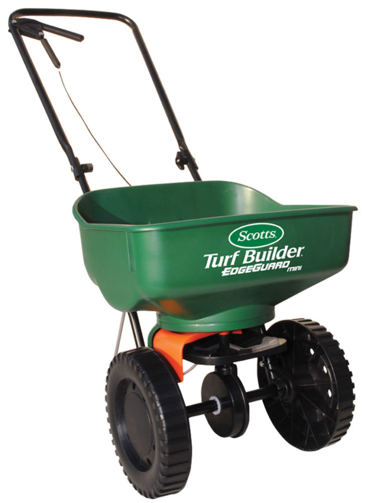 Scotts® Turf Builder® Edgeguard® Mini Broadcast Spreader Hot on Sale