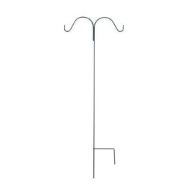 Shepherd’s Hook, Double, Black Steel, 64-In. Supply