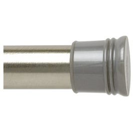 Shower Tension Rod, Adjustable, Brushed Chrome, 42 to 72-In. Online Sale