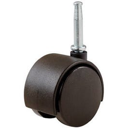 Stem Casters, 1-5/8-In. Black Twin Wheels, 2-Pk. on Sale