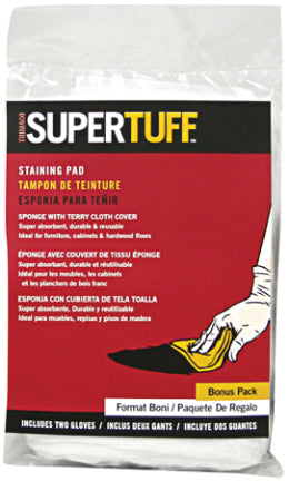 STAINING PAD W/GLOVES Hot on Sale