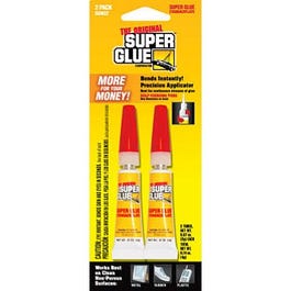 Super Glue, Liquid, 2-gm., 2-Pk. Supply