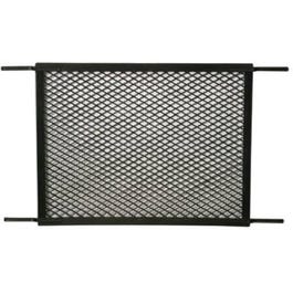 Storm & Screen Door Grille, Black Plastic Supply