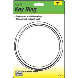 Split Key Ring, Super Size, Stainless Steel Supply