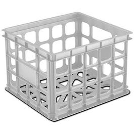Storage Crate, White Supply