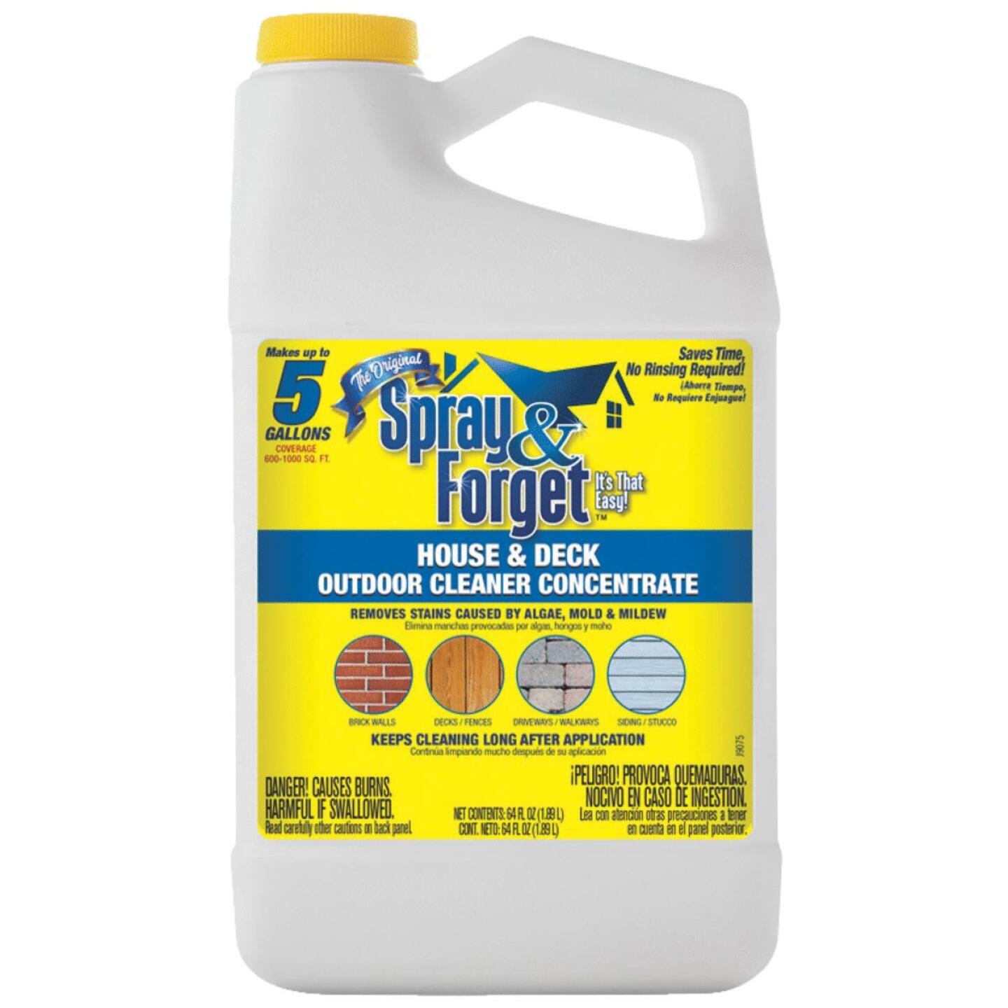 Spray & Forget 64 Oz. Liquid Concentrate House & Deck Outdoor Cleaner Mold Stain Remover Discount