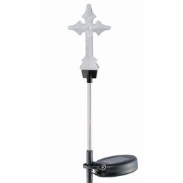 Solar Stake Light, Cross Topper, Color-Changing LED Hot on Sale