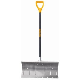 Snow Pusher Shovel, 42-In. Handle, 24-In. Blade Supply