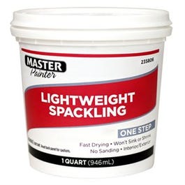 Superior Spackling, Lightweight, Qt. Hot on Sale