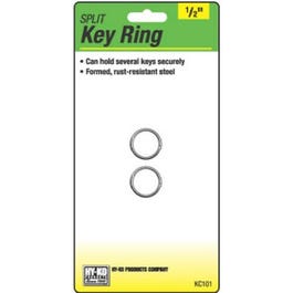 Split Key Ring, 1/2-In., 2-Pk. Supply