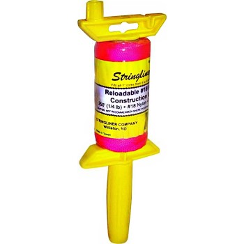 Stringliner 25162 StringLiner Pro Cord Reel, Fluorescent Pink ~ 250 Ft Online Sale
