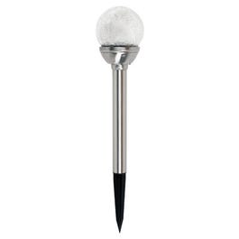 Solar Crackle Ball Light, Stainless Steel, Color-Changing LED Sale