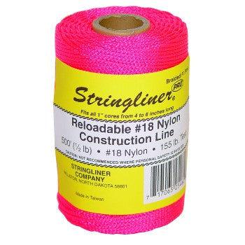 Stringliner 35462 Construction Line, Pink ~ 500′ Supply