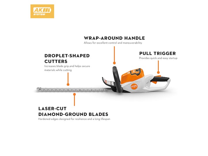 Stihl HSA 50 Hedge Trimmer Fashion