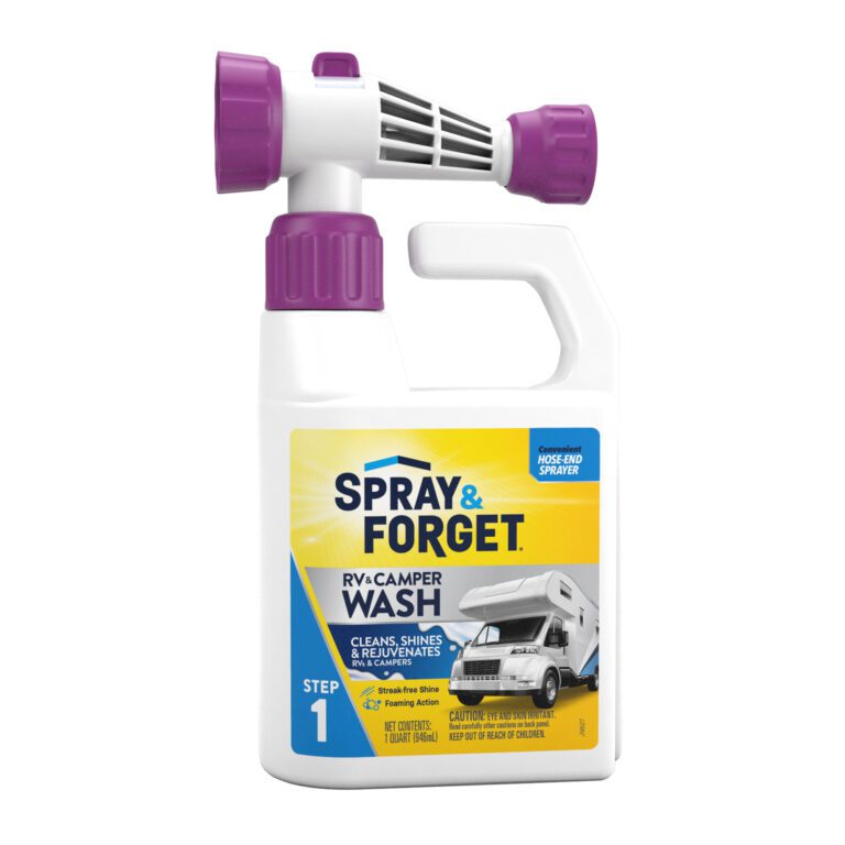 Spray & Forget™ RV & Camper Wash Cleaner with Hose End Adapter on Sale