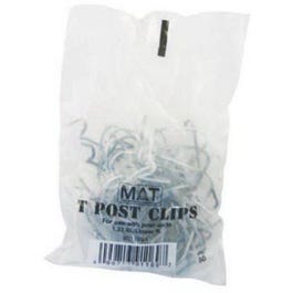 T-Post Style Fence Clips, 25-Pack Supply