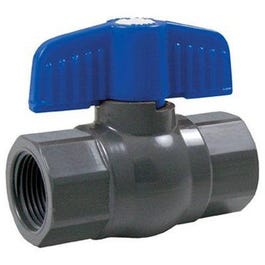 Threaded Ball Valve, Gray PVC, 1-1/2-In. Online