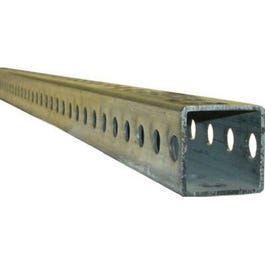 Telescoping Perforated Steel Tube, 14-Gauge, 1.5 x 1.5 x 72-In. Discount