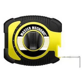 Tape Measure, High-Viz Yellow, Fiberglass, 3/8-In. x 100-Ft. Online Sale