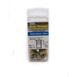 Threaded Insert, Steel, 1/4-20 Sale