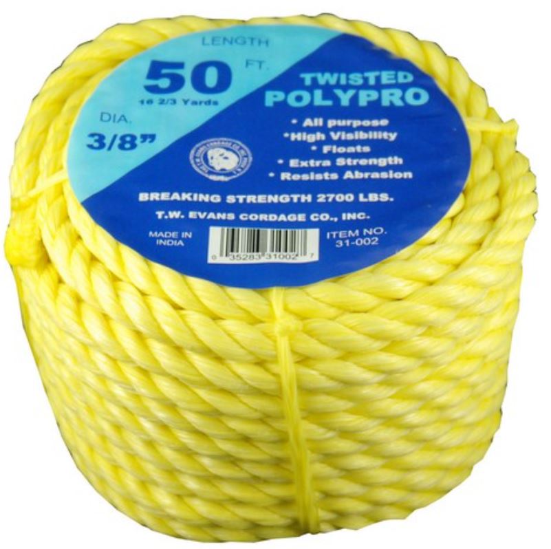 T.w Evans Cordage 1/4″-50′ 5 Star Polypro Coil Sale