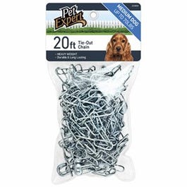 Tie Out Chain, Heavy-Duty, 20-Ft. Supply