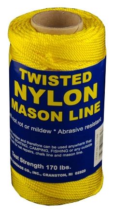 T.w Evans Cordage #18 Nylon Mason Line 275′ Yellow Online