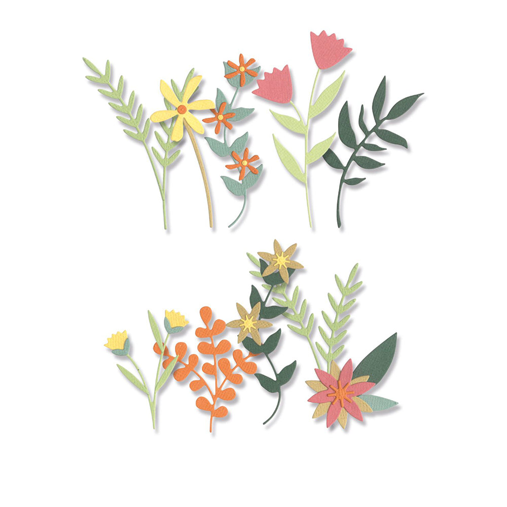 Boho Bouquet Thinlits Die Set – Lisa Jones – Sizzix Online Sale