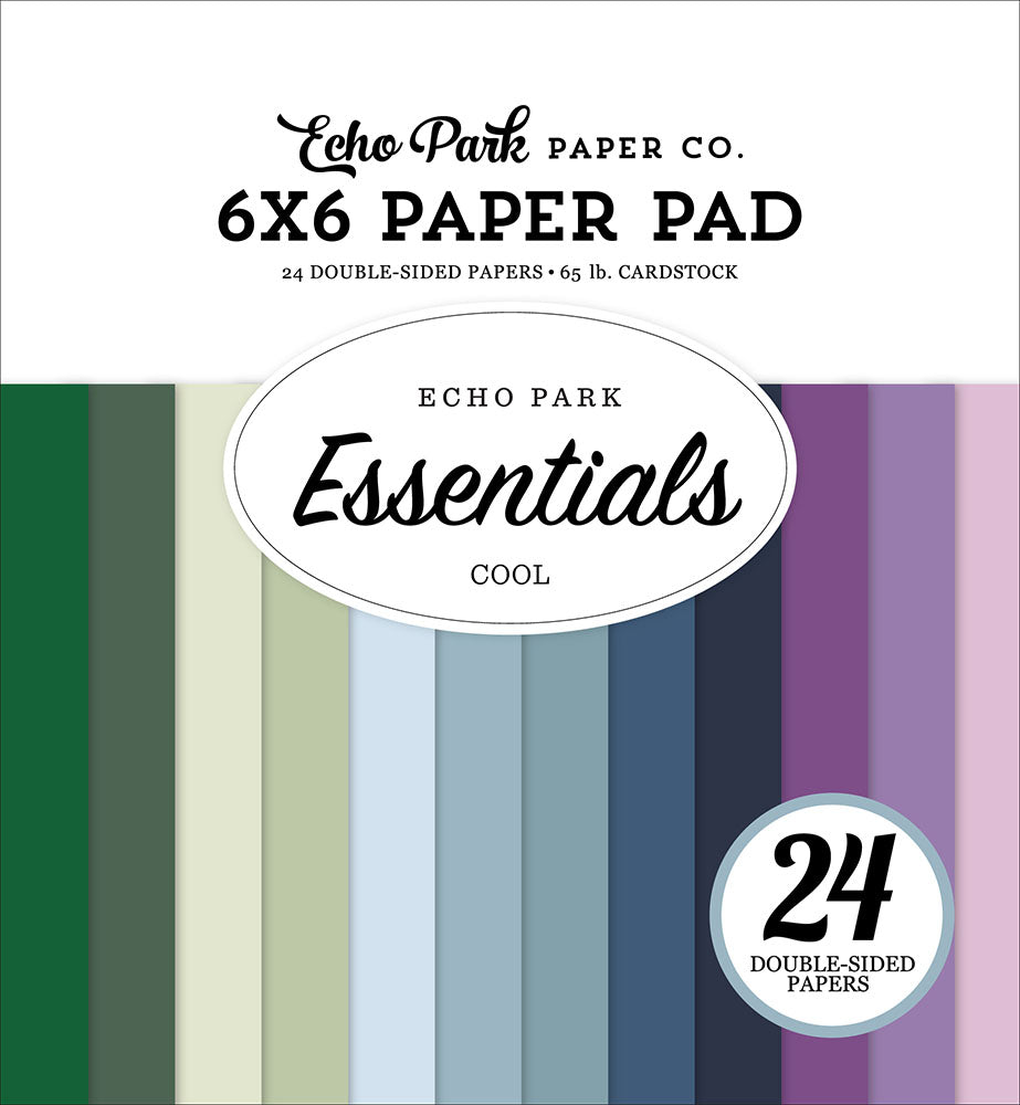 Cool Essentials 6″ x 6″ Paper Pad – Echo Park Online