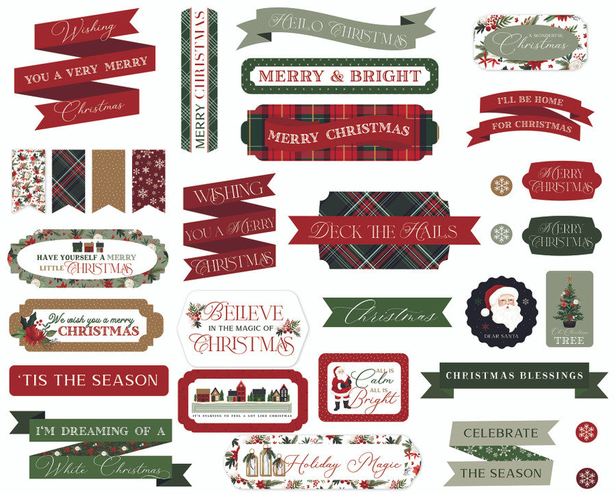 A Wonderful Christmas Titles &  Phrases – Carta Bella Discount